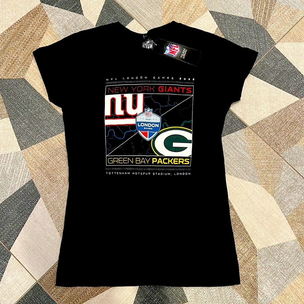 NWT NY Giants Green Bay Packers T-Shirt London